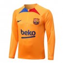 Sudadera De Training Barcelona Top 2023 Naranja 2