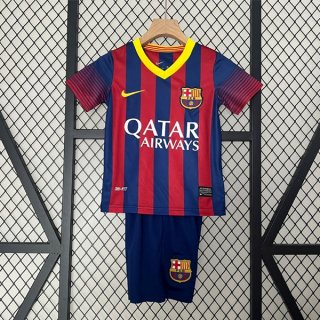 Camiseta Barcelona 1ª Equipación Retro Niño 2013 2014