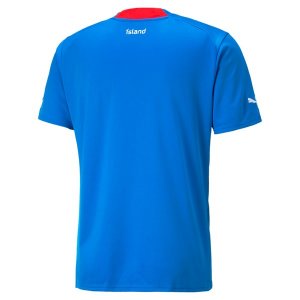 Tailandia Camiseta Islandia 1ª Equipación 2022 Azul