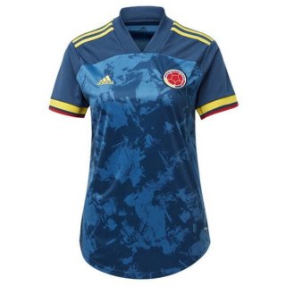 2ª Equipación Camiseta Colombia Mujer 2020 Azul