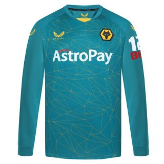 Tailandia Camiseta Wolves 2ª Equipación ML 2022-2023