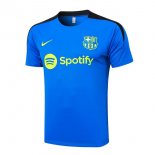 Camiseta Entrenamiento Barcelona 2024-2025 Azul Negro