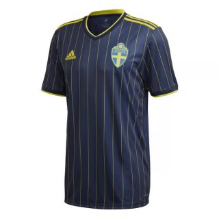 2ª Equipación Replica Camiseta Suecia 2020 Azul