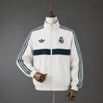 Chaqueta Real Madrid Full Zip 2026-2027 Blanco 2 Chaqueta Real Madrid Full Zip 2026-2027 Blanco 2