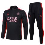 Sudadera De Training PSG 2024-2025 Negro Rosa Sudadera De Training PSG 2024-2025 Negro Rosa