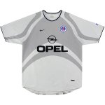 2ª Equipación Replica Camiseta Paris Saint Germain Retro 2001 Gris 2ª Equipación Replica Camiseta Paris Saint Germain Retro 2001 Gris
