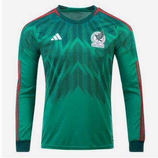 Tailandia Camiseta México 1ª Equipación ML 2022-2023 Azul