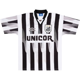 1ª Equipación Replica Camiseta Santos Retro 1998 Blanco