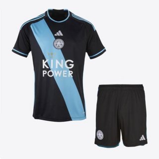 Camiseta Leicester City 2ª Equipación Niño 2023-2024