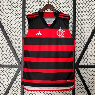 Tailandia Camiseta Flamengo 1ª Equipación Sin Mangas 2024-2025