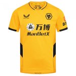 1ª Equipación Replica Camiseta Wolves 2021-2022 Amarillo