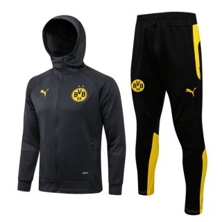 Chandal Con Capucha Borussia Dortmund 2022-2023 Gris