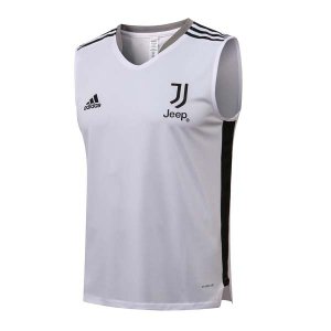 Camiseta Juventus Sin Mangas Conjunto Completo 2022 Blanco Negro