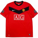 1ª Equipación Replica Camiseta Manchester United Retro 2009 2010 Rojo