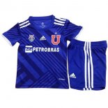 1ª Equipación Camiseta Universidad Chile Niño 2021-2022 Azul