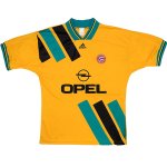 2ª Equipación Replica Camiseta Bayern Retro 1993 1995 Amarillo 2ª Equipación Replica Camiseta Bayern Retro 1993 1995 Amarillo