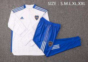 Sudadera De Training Boca Juniors 2022 Blanco Azul