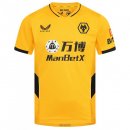 1ª Equipación Camiseta Wolves 2021-2022 Amarillo