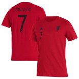 Replica Camiseta Manchester United Cristiano Ronaldo Rojo