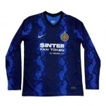 1ª Equipación Replica Camiseta Inter Milan ML 2021-2022