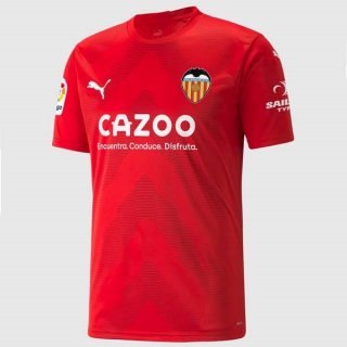 Tailandia Camiseta Valencia 3ª Equipación Portero 2022-2023 Rojo