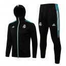 Chandal Con Capucha Real Madrid 2022 Negro