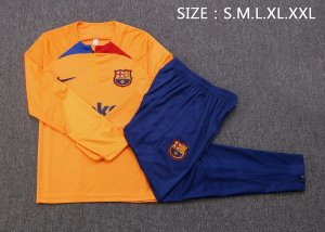 Sudadera De Training Barcelona 2023 Naranja