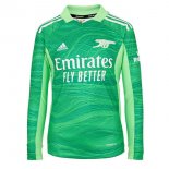 Replica Camiseta Arsenal Portero ML 2021-2022 Verde