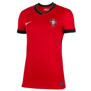 Camiseta Portugal 1ª Equipación Mujer 2024