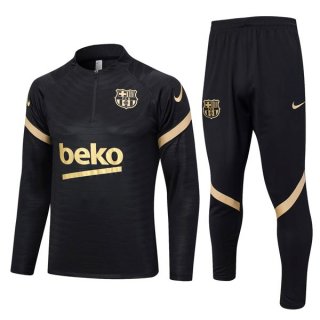 Sudadera De Training Barcelona 2023-2024 Negro