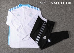 Sudadera De Training Real Madrid 2022 Blanco Negro