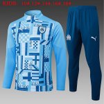 Ninos Sudadera De Training Marsella 2025-2026 Azul 5 Ninos Sudadera De Training Marsella 2025-2026 Azul 5