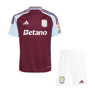 Camiseta Aston Villa 1ª Equipación Niño 2024-2025