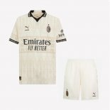 Camiseta AC Milan Beige Niño 2023-2024