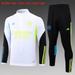 Ninos Sudadera De Training Arsenal 2024 Blanco 2 Ninos Sudadera De Training Arsenal 2024 Blanco 2
