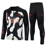 Sudadera De Training PSG 2024-2025 Negro Amarillo Sudadera De Training PSG 2024-2025 Negro Amarillo