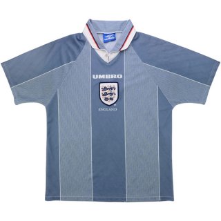 2ª Equipación Replica Camiseta Inglaterra Retro 1996 Azul