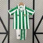 Camiseta Real Betis 1ª Equipación Niño Retro 1995 1997 Camiseta Real Betis 1ª Equipación Niño Retro 1995 1997