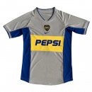 2ª Equipación Replica Camiseta Boca Juniors Retro 2002 Gris