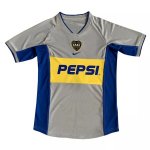 2ª Equipación Replica Camiseta Boca Juniors Retro 2002 Gris 2ª Equipación Replica Camiseta Boca Juniors Retro 2002 Gris