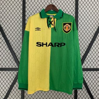 Tailandia Camiseta Manchester United 3ª Equipación ML Retro 1992 1994