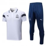 Polo Marsella Conjunto Completo 2023-2024 Blanco