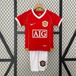 Camiseta Manchester United 1ª Equipación Retro Niño 2006 2007 Camiseta Manchester United 1ª Equipación Retro Niño 2006 2007