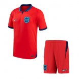 Camiseta Inglaterra 2ª Equipación Niño 2022-2023