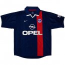 1ª Equipación Replica Camiseta Paris Saint Germain Retro 2001 2002 Azul