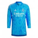 Tailandia Camiseta Real Madrid Portero ML 2022-2023 Azul