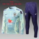 Ninos Chandal Brasil 2022-2023 Verde Purpura 2