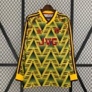 Tailandia Camiseta Arsenal 2ª Equipación ML Retro 1991 1993