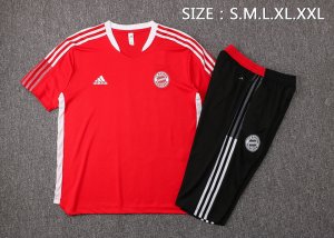 Camiseta Entrenamiento Bayern Munich Conjunto Completo 2022 Rojo Negro