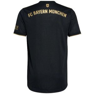 2ª Equipación Replica Camiseta Bayern 2021-2022 Negro